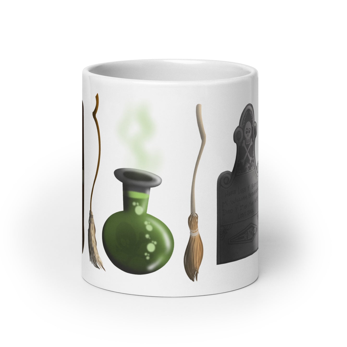 Spell On You White mug