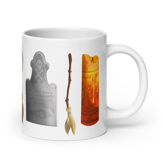 Spell On You White mug